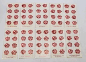 Vintage BSA Order of the Arrow Stickers / National Logo c.1980 / 10 Sheets - Picture 1 of 13