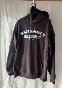 Carhartt Workwear Felpa con Cappuccio con Tasca Anteriore e Cappuccio con Coulisse Taglia XL - Foto 1 di 5