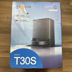 ECOVACS DEEBOT T30S AI Care Robot Vacuum & Mop TruEdge Zero Tangle OMNI Station - Picture 1 of 15