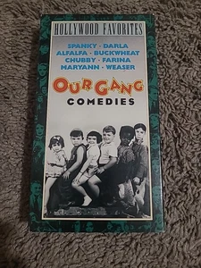 THE LITTLE RASCALS OUR GANG COMEDIES SPANKY, DARLA, BUCKWHEAT VHS 1938/1993 - Picture 1 of 3