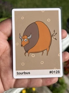 Pookiemoot Tourbus #0128 Tauros Pokemon Fan Art - Bild 1 von 2
