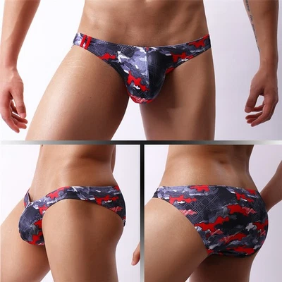 Nuevo Para Hombres Calzoncillos Calzoncillos Dibujos Animados Sexy Cintura Baja Bragas Ropa Interior Traje de Baño Pantalones Cortos Foto 1 de 4