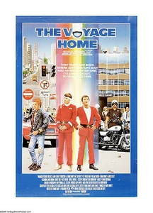 Póster de Película STAR TREK IV THE VOYAGE HOME VERSIÓN RARA de William Shatner Spock - Imagen 1 de 1
