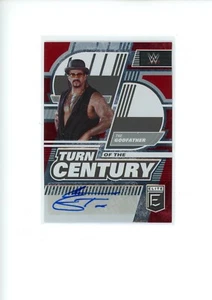 Donruss Elite WWE The Godfather 2023 #TC-GFT Turn of the Century rojo automático 10/49 - Imagen 1 de 2