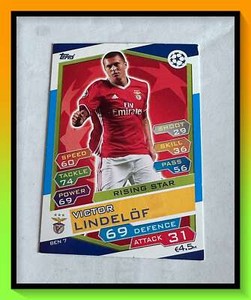 16/17 Topps Match Attax Champions League Trading Cards - Rising Star