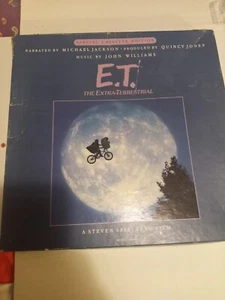 Michael Jackson 1982 ET movie Special Cassette Edition & Book VINTAGE No Poster - Picture 1 of 10