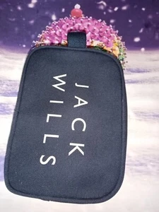 Jack Wills Men Navy Wash Toiletries Bag New - Picture 1 of 4