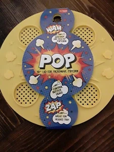 Talisman Pop Microwave Popcorn Lid, Silicone, BPA Free, FDA Approved NEW - Picture 1 of 6