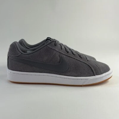 Nike Court Royale Suede Shoe 5 Women Gunsmoke Gum Low Top New 2021 916795 003 - Image 1 of 4