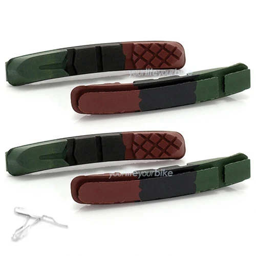 XLC X09 V-BRAKE BREMSBELÄGE ALLWETTER CARTRIDGE BREMSGUMMIS SHIMANO FELGENBREMSE - Bild 1 von 1