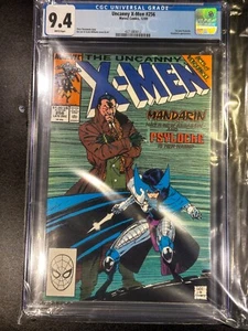 ❌UNCANNY X-MEN #256❌CGC 9.4 NM❌Jim Lee Art-1st New Psylocke❌FREE SHIPPING❌ - Picture 1 of 8