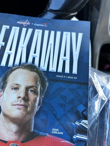 Alex Ovechkin Capitals Breakaway Program Goal 801/802 Passes Howe 12/23/22 Cover