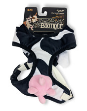 Bootique - Farm Charm "Dairy Cow" Dog Harness - Size: Small/Medium (New)