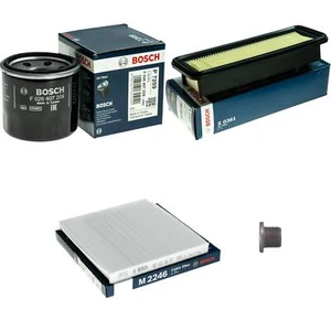BOSCH Inspektionspaket Filterset Filterpaket für Nissan Micra IV K13_ 1.2 DiG-S - Bild 1 von 9