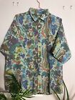 Loud Jazzy Quirky Artsy Funky Abstract Pattern Print 90S Multi Colour Rave Shirt