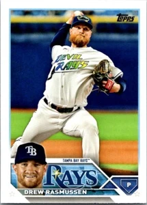 2023 Topps Baseball #449 Drew Rasmussen SN - Picture 1 of 2