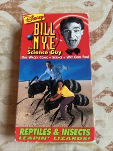 Bill Nye der Wissenschaftsmann: Reptilien und Insekten springen Eidechsen (VHS, 1995) GETESTET - Bild 1 von 4
