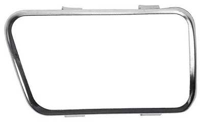 1965-77 Ford Mercury; Clutch Pedal Trim Bezel; Manual Trans; Stainless Steel; - Image 1 of 2