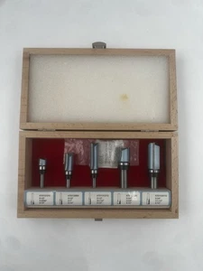 KEENTECH Fräser 5er Set in Holzbox - Bild 1 von 4