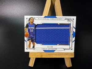 2020-21 National Treasures Cole Anthony Rookie Jumbo Jersey 59/99 RMJ-CAN Patch - Picture 1 of 2
