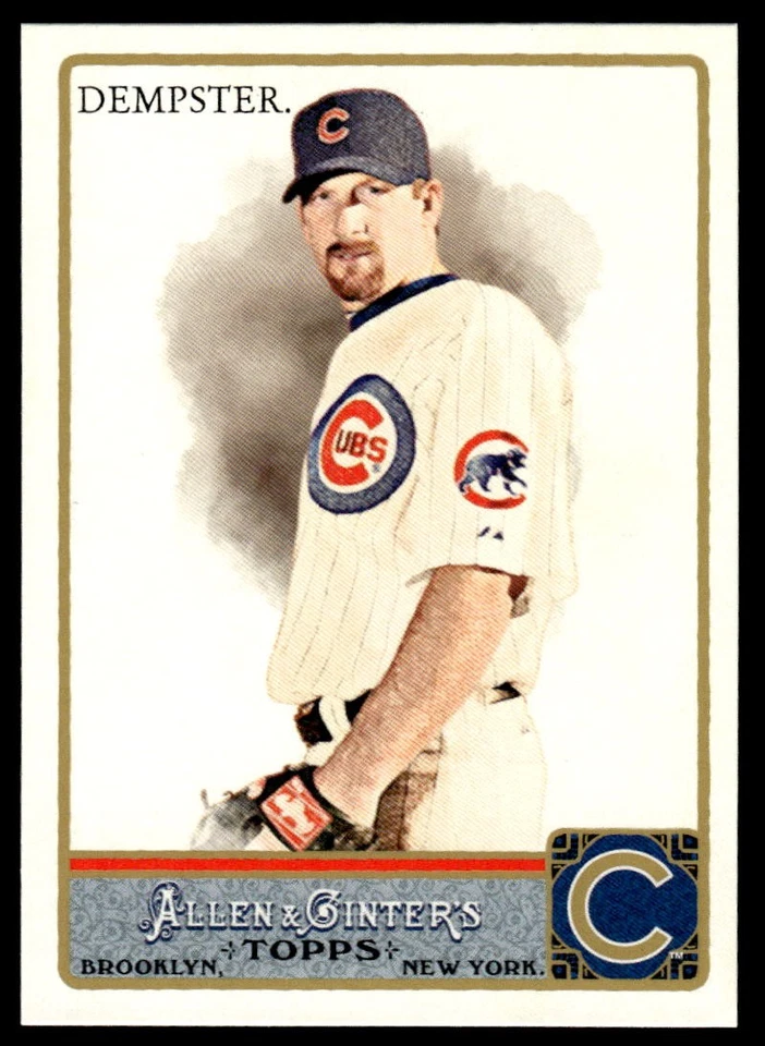 2011 Topps Allen & Ginter Ryan Dempster #122 Chicago Cubs - Image 1 of 2