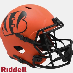 Cincinnati Bengals Football Helmet NEW 2025 RAVE Full Size Speed Replica Helmet - Picture 1 of 6