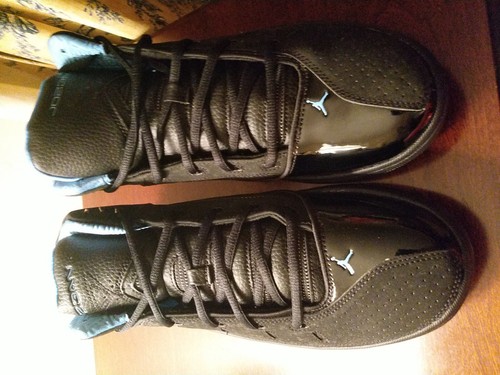 Jordan Esterno 2008 nero blu universitario taglia 11 5