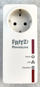 AVM FRITZ!Powerline 520E Einzeladapter integrierte Steckdose - Bild 1 von 2
