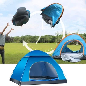 Tenda da Campeggio Leggera Pop Up Istantaneo 2-3 Persone, Esterno Facile Installazione Automati - Foto 1 di 12