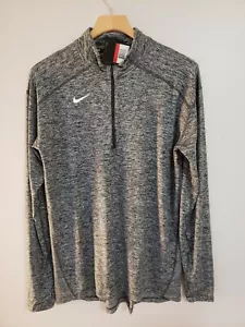 Nike Element Dri-Fit maglia da corsa mezza zip taglia L grigio erica 896691 061 nuova con etichette - Foto 1 di 2