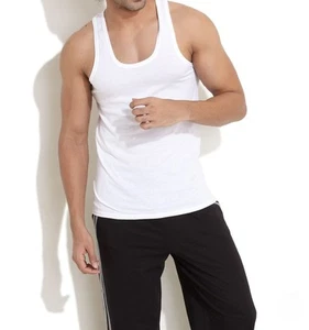 GILET UOMO 100% COTONE PETTINATO BIANCO CLASSICO SUPER SALVAGENTE ESTIVO COTONE MIGLIORE VESTIBILITÀ - Foto 1 di 5