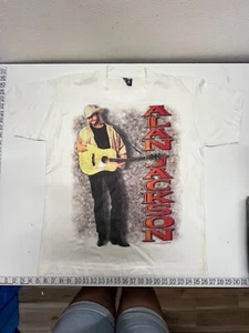 Vintage ALAN JACKSON Country Comfort 1995 Concert Tour Double Side Shirt Adult L - Picture 1 of 7