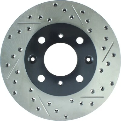 StopTech Front Left Disc Brake Rotor for 90-00 Honda Civic / Civic del Sol / CRX - Image 1 of 3