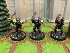 3 Troll Zombie #67, 68, 69 Sinister Mage Knight Lot D&D, Pathfinder, RPG