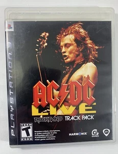 AC/DC Live: Rock Band Track Pack (Sony PlayStation 3, 2008) COMPLETE - CIB! - Picture 1 of 4