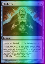 Magic the Gathering MTG Flashfreeze (33) Coldsnap   LP FOIL