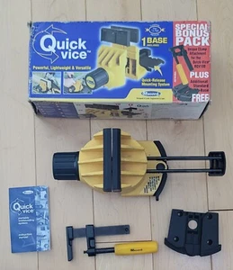 Record Quick Vice DIY With Extra Base And Unique Base Clamp Complete Set - Picture 1 of 18