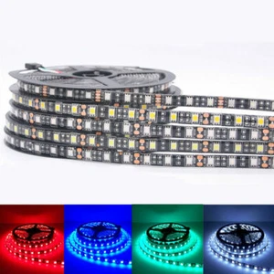 LED Strip 5050 Black PCB DC 12V Flexible LED Light for Car Boat home decoration - Picture 1 of 10