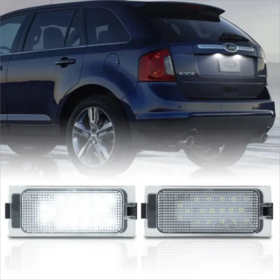 [BRIGHT WHITE] Ford Edge/Escape Mercury Mariner LED License Plate Lights Housing - Imagem 1 de 4