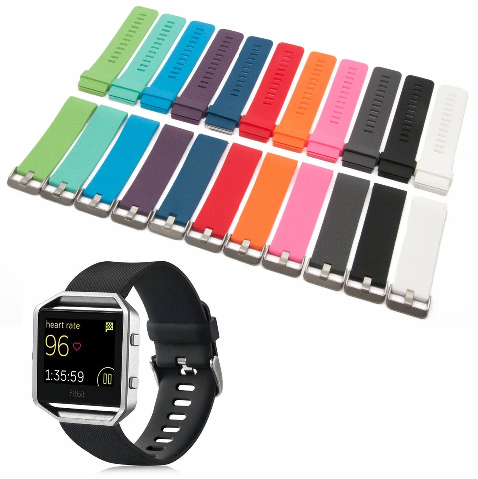 Armband Ersatz Fitbit Blaze Watch Aktivitäts Tracker Smartwatch Sport Silikon - Bild 1 von 3