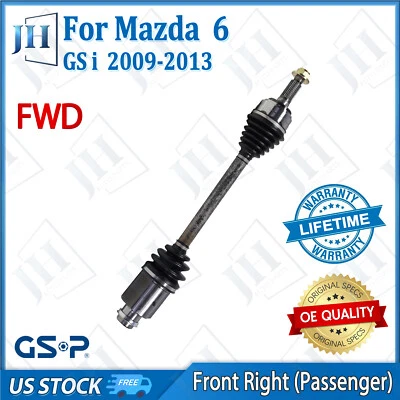 Eje CV pasajero delantero derecho OE para Mazda 6 GS i L4-2,5L 2009-2013 tracción delantera Foto 1 de 4