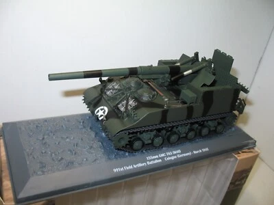 Panzer 155mm GMC T83 Selbstfahrende Kanone Militär USA Altaya 1:43 - Bild 1 von 3