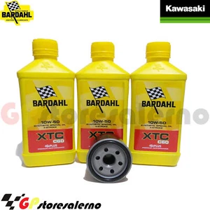 KIT OLIO + FILTRO OLIO BARDAHL XTC C60 10W50 KAWASAKI 650 KLE VERSYS ABS 2007 - Imagen 1 de 1