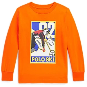 POLO RALPH LAUREN AUTHENTIC TODDLERS BOYS BRAND NEW ORIGINAL T-SHIRT Size 6, NWT - Picture 1 of 5