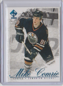 2001-02 Pacific Private Stock Blue Retail #39 Mike Comrie Edmonton Oilers