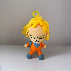 Dragon Ball Z Saiyan Son Goku Chibi Plush Keychain 5.5” - Picture 1 of 2