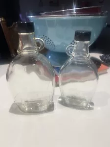 Glass Maple Stop Bottles - Picture 1 of 3