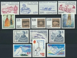 GROENLANDIA. Juego del año 2001 montado sin montar o nunca montado, valor nominal 28 USD (YS24) - Imagen 1 de 2