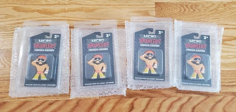 MICRO BRAWLERS MACHO MAN CLASSIC ORANGE Cover