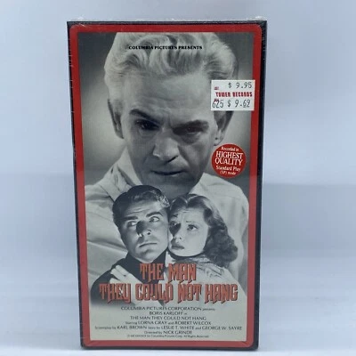 THE MAN THEY COULD NOT HANG -NEW - Sci-Fi VHS 1987 Columbia (Boris Karloff) VB8 - Image 1 of 4